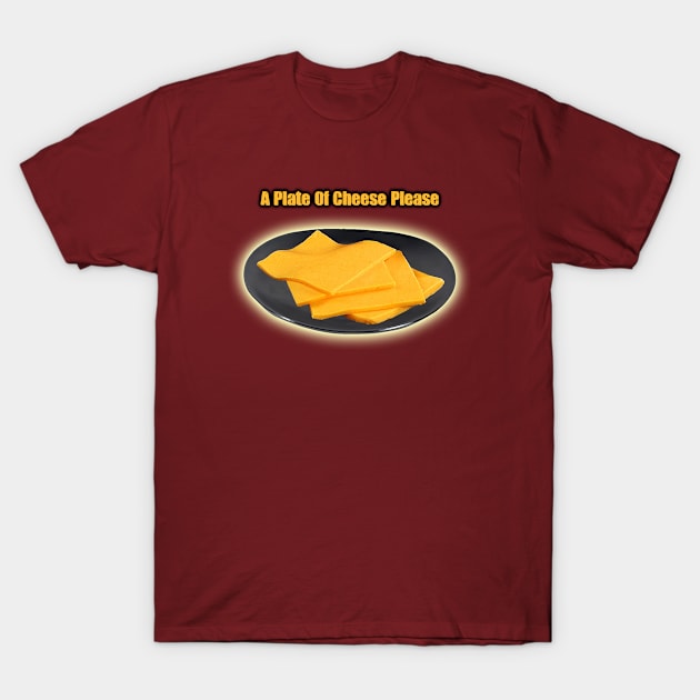 Plate of cheese T-Shirt by CGDimension